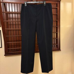 Harve Benard Classic Black Wool Pants - women’s 12 petite